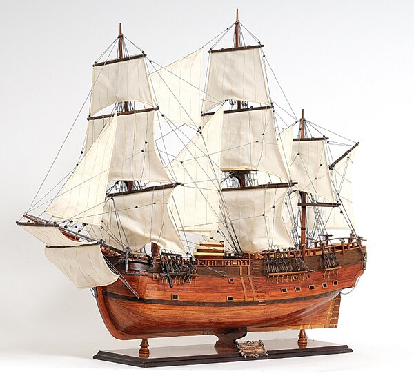HMS Endeavour Model Ship